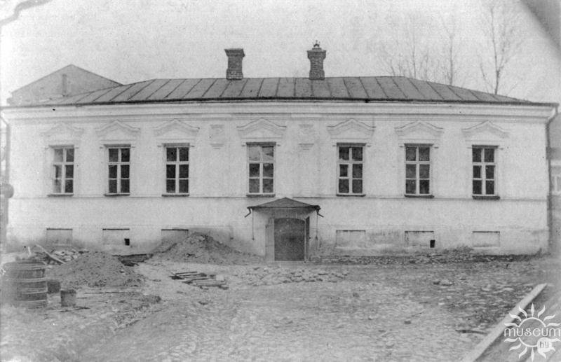 Южный фасад Дома Петра I. Вид со стороны ул. Нижне-Покровской (фото 1902 г.)