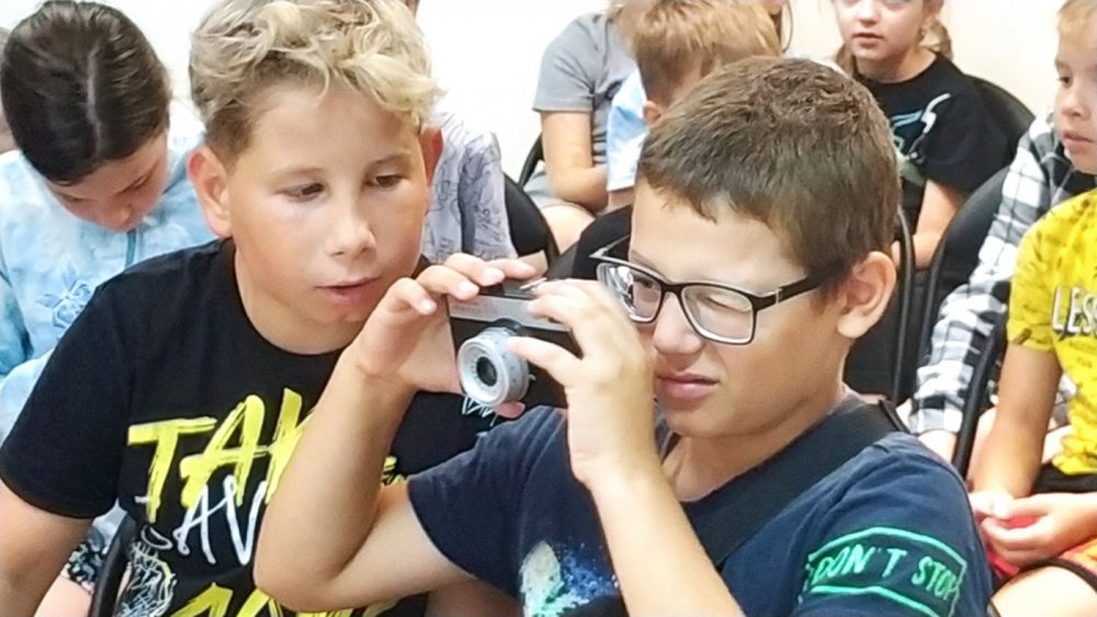 Встреча с фотографом в Детском музее ( г. Полоцк, 2024 г.)